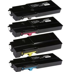 Toner équivalent à Xerox C400 Pack de 4 4 Couleurs