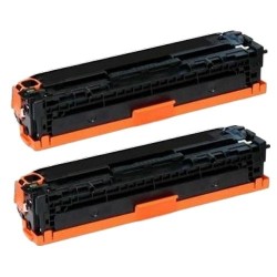 Toner équivalent à HP 410X Pack de 2 Noir