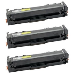 Toner équivalent à HP 216A Pack de 3 Noir - Avec puce