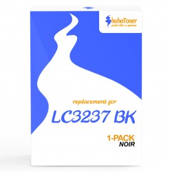 Cartouche encre compatible Brother LC3237BK