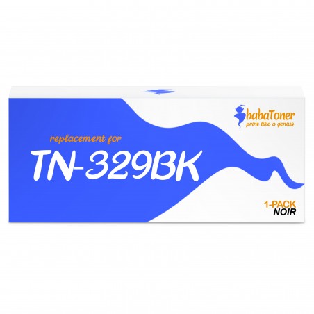 Cartouche toner compatible TN329BK