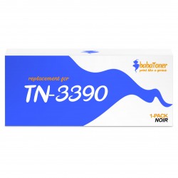 Cartouche de toner TN3390 Brother compatible Noir