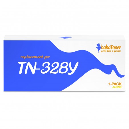 Cartouche Brother TN328Y compatible