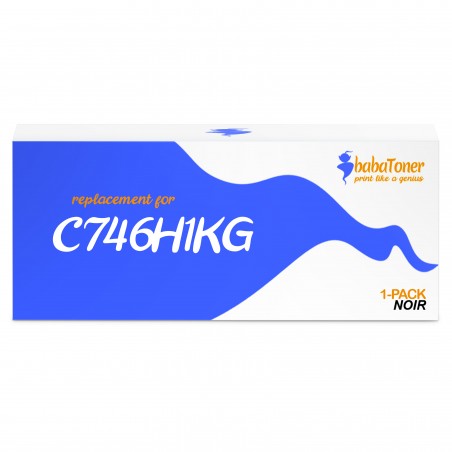 Toner compatible Lexmark C746H1KG