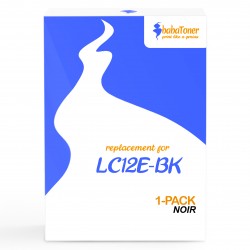 Encre LC12EBK compatible