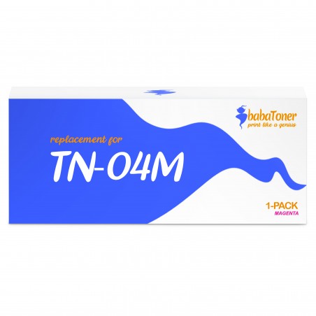 Compatible Brother TN04M Magenta toner cartridge