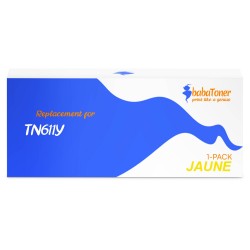 Konica Minolta TN611Y toner Jaune compatible