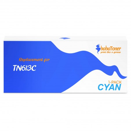 TN613C toner compatible Cyan