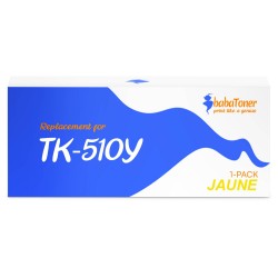 Cartouche toner compatible Kyocera 1T02F3AEU0 TK-510Y