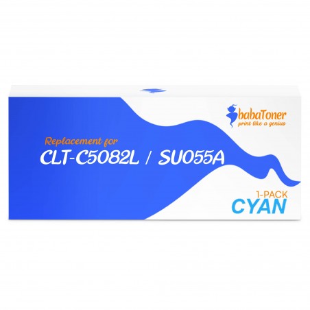 Cartouche toner compatible Samsung CLT-C5082L Cyan