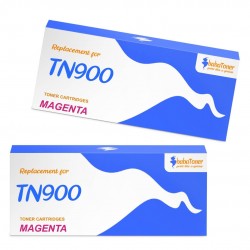 Toner équivalent à Brother TN-900M 2PK Pack de 2 Magenta