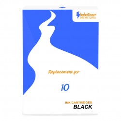 Cartouche d'encre compatible HP 10 Noir