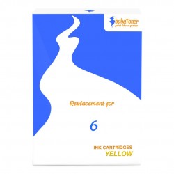 BCI 6 Yellow 4708A002 compatible Jaune Canon