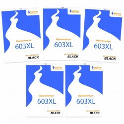 Pack de 5 Epson 603XL cartouches d'encre compatibles
