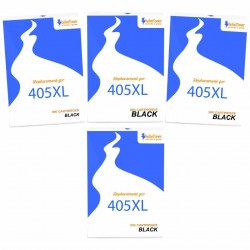 Pack de 4 encres C13T05H14010 405XL compatibles Epson